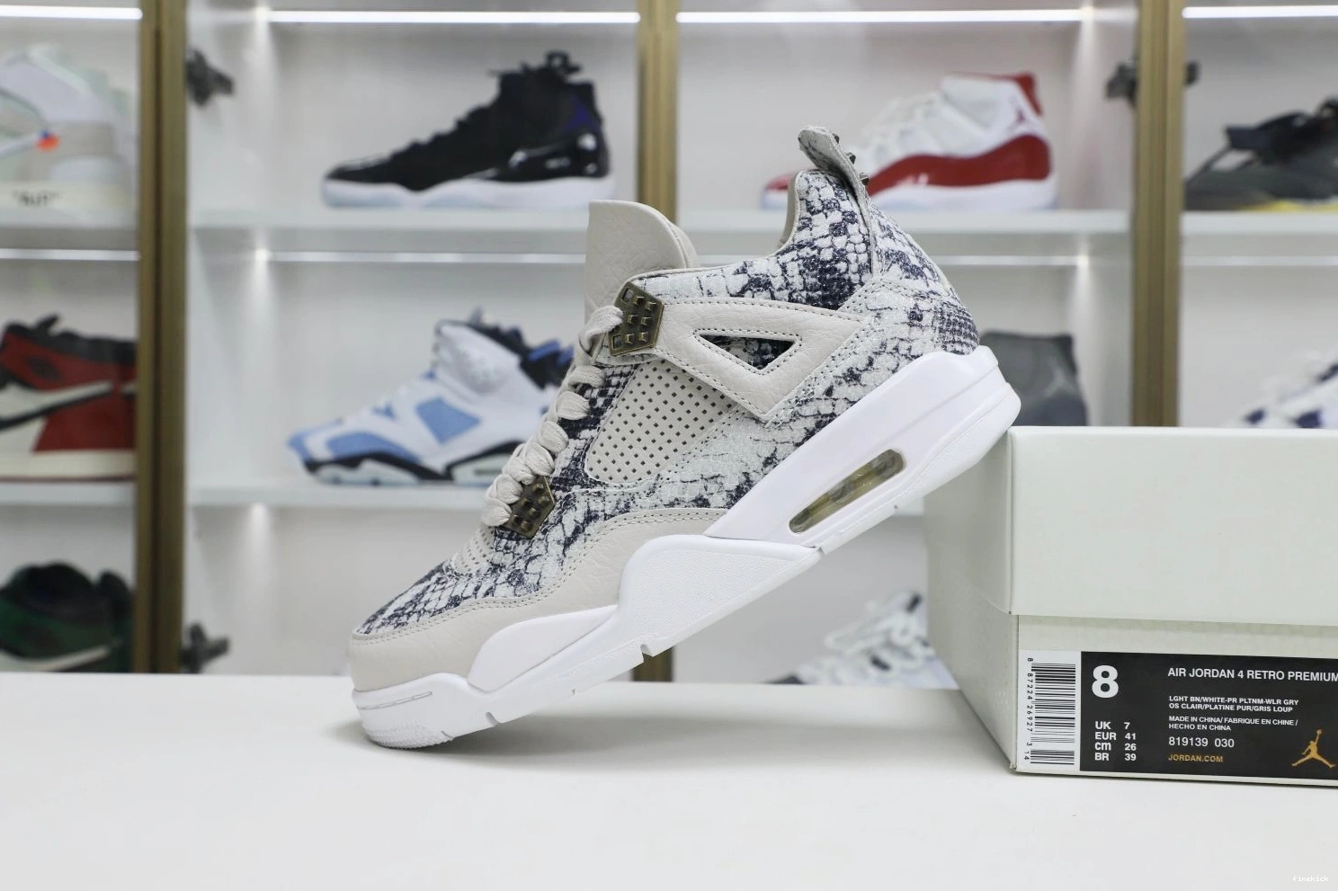 Air retro snakeskin Jordan Jordan 4 0303